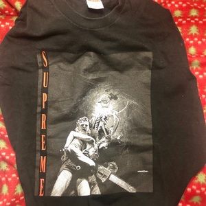 supreme chainsaw tee